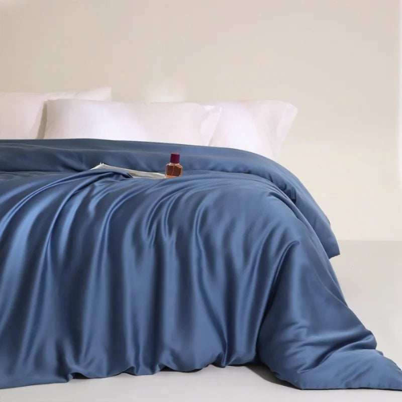 Eucalyptus Lyocell Duvet Cover – Summer Cooling Bamboo Bed Cover, Single to King