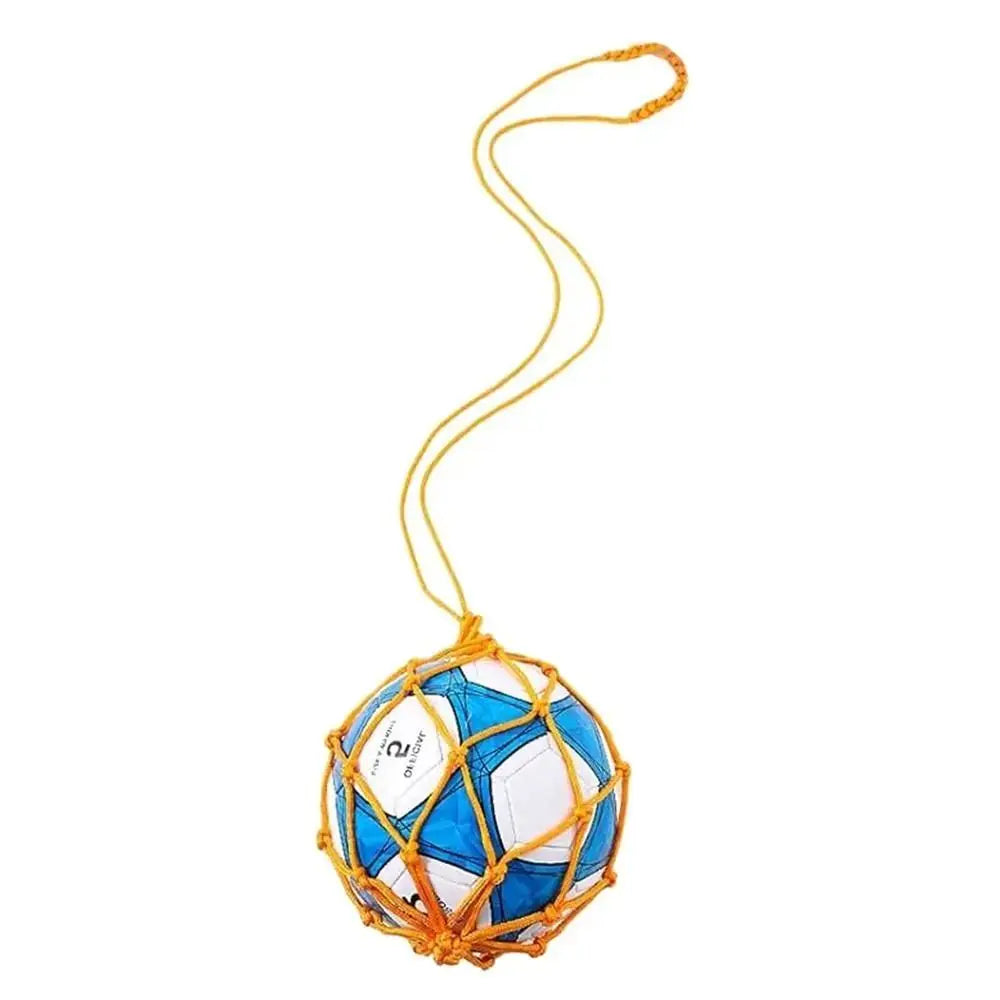Soccer & Basketball Ball Carry Bag – Mesh Nylon Net Bag for Football, Basketball & Outdoor Sports