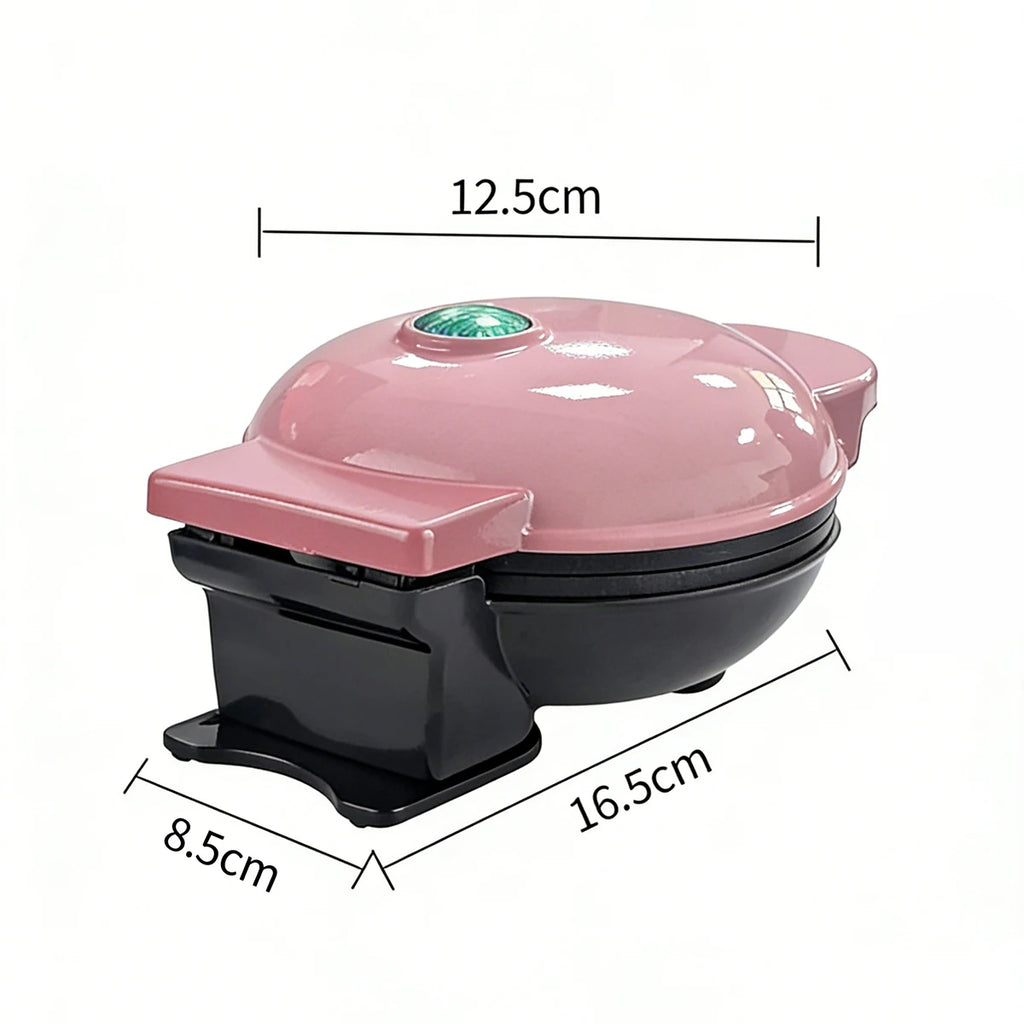 Mini Waffle & Sandwich Cake Baking Machine — Fully Automatic Multifunctional Electric Pan