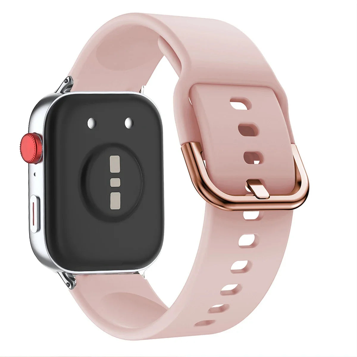 Silicone Sport Band for Huawei Watch FIT 1/2/3/4 Pro | Metal Buckle Replacement Bracelet Strap