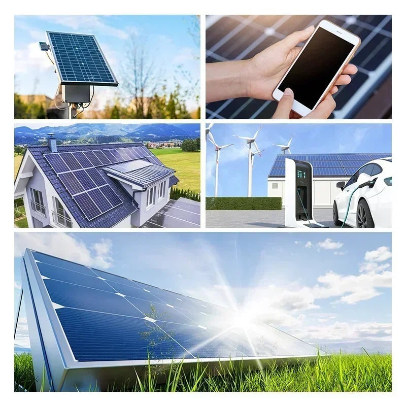 500W–1000W Solar Panel Kit — Complete Off-Grid Solar System for Home, RV & Cabin