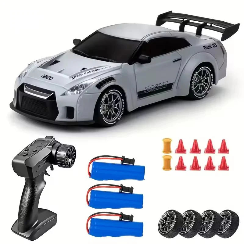 1:24 Scale 4WD RC Drift Car – High Speed Electric Racing Car for Kids & Adults