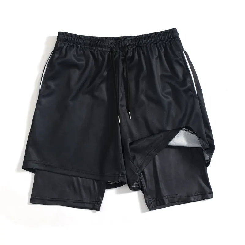 Anime Jujutsu Kaisen 3D Compression Shirt & Gym Shorts – Quick Dry Running Workout Sportswear