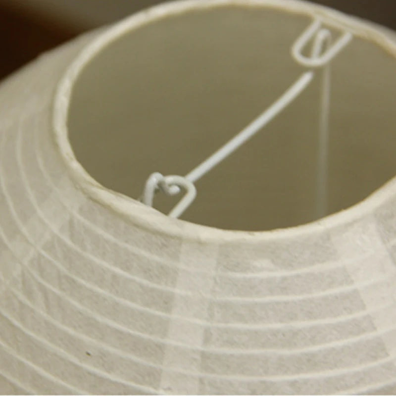 Rice Paper Table Lamp – White Lantern Design