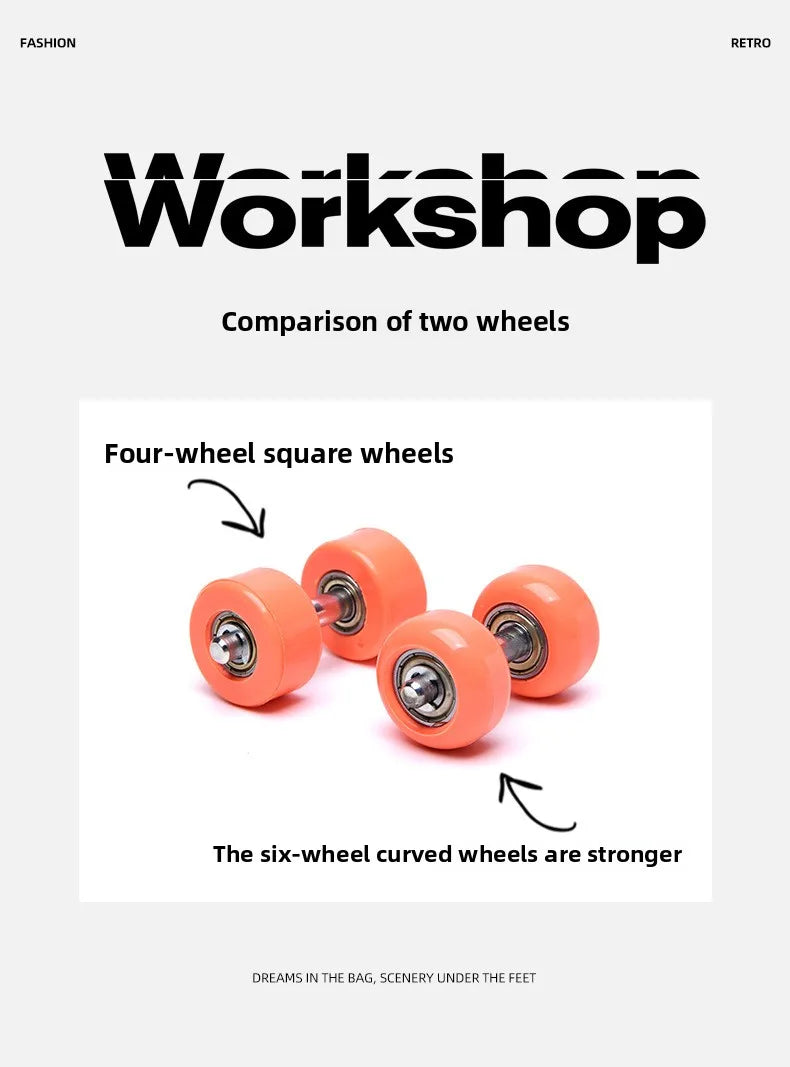 6-Wheel Children's Roller Skate Shoes – 2-in-1 Detachable Wheel Skating Parkour Racing Sneaker