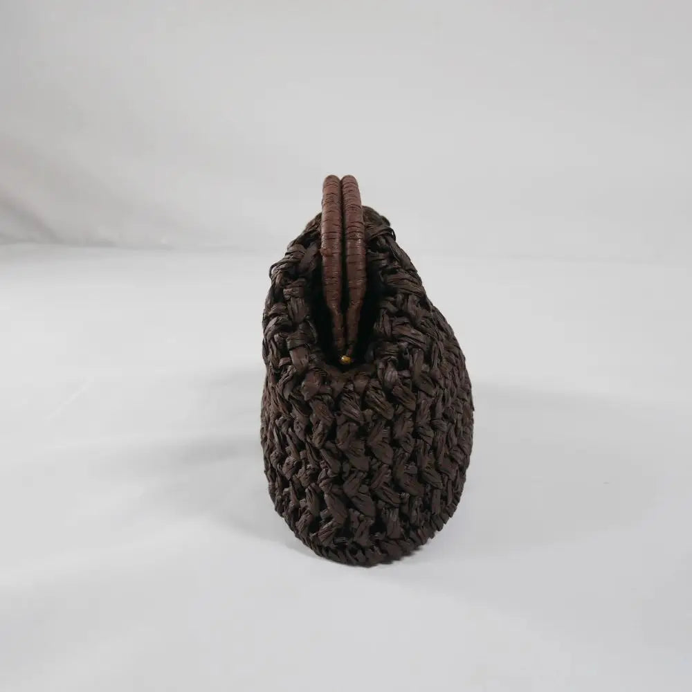 Elegant Woven Straw Clutch Bag – Large Capacity Beach Wallet Travel Handbag for Women