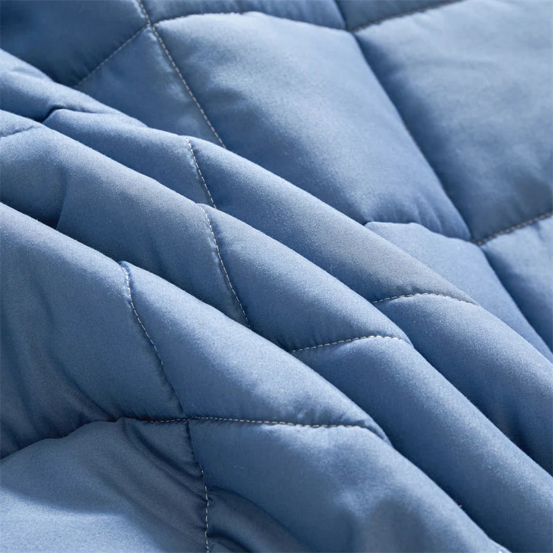 Six-Sided All-Inclusive Mattress Cover with Zipper – Thickened Quilted Protector, Custom Sizes