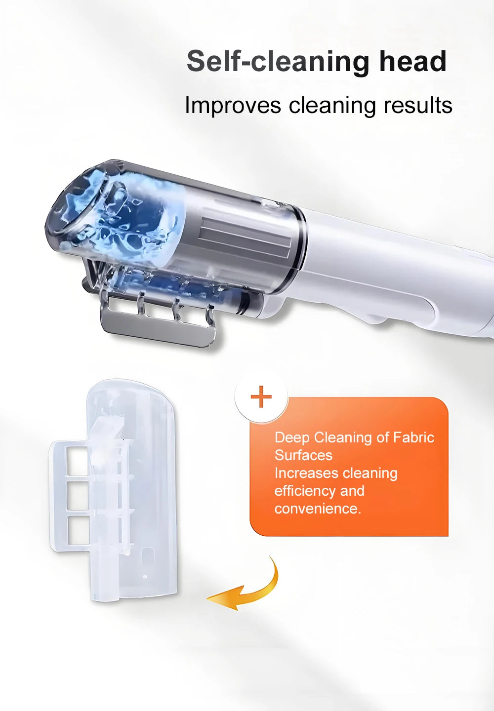 Tungfull All-in-One Carpet & Curtain Vacuum Cleaner — Multifunctional Fabric Cleaning Machine for Sofa, Vacuuming & Washing
