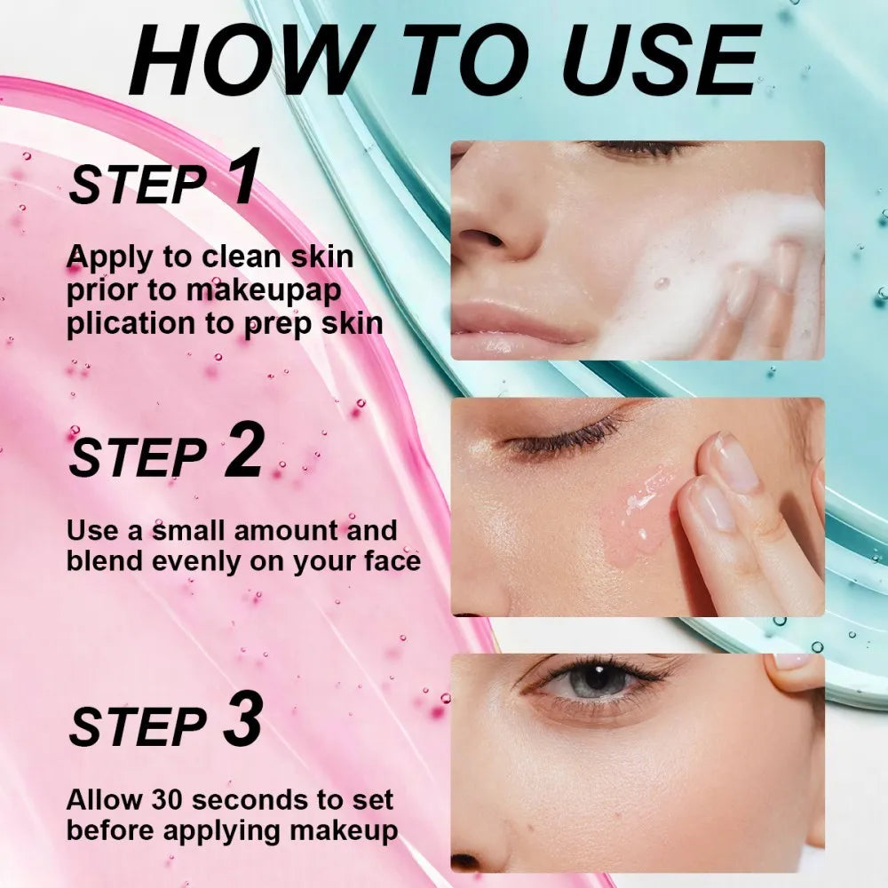 Pore Refining Makeup Primer Gel — Moisturizing Smooth Base