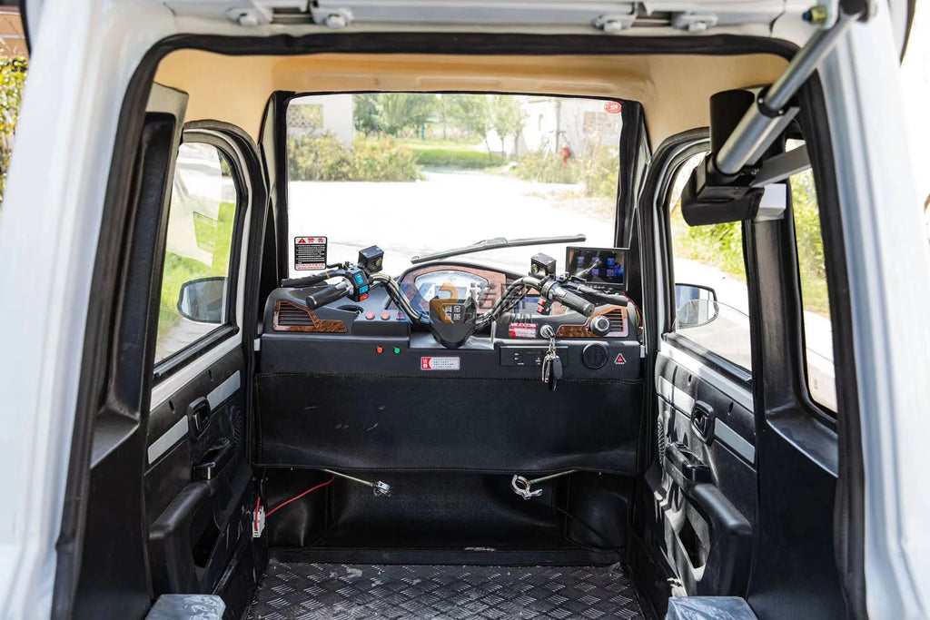4-Wheel Electric Mini Car for Adults — Customizable Mobility Vehicle & Cargo Scooter