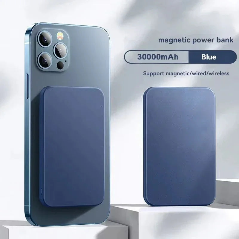 Lenovo 25W Magnetic Wireless Power Bank – MagSafe Fast Charging for iPhone & Android
