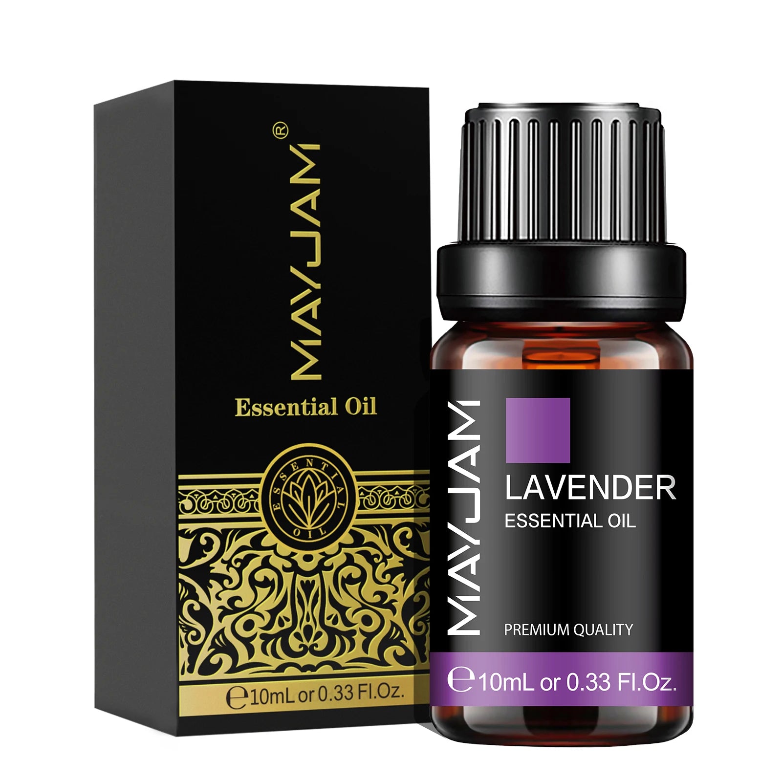 MAYJAM Essential Oils — Lavender, Lemongrass, Jasmine, Vanilla, Eucalyptus & Rose for Diffusers & Candle Making