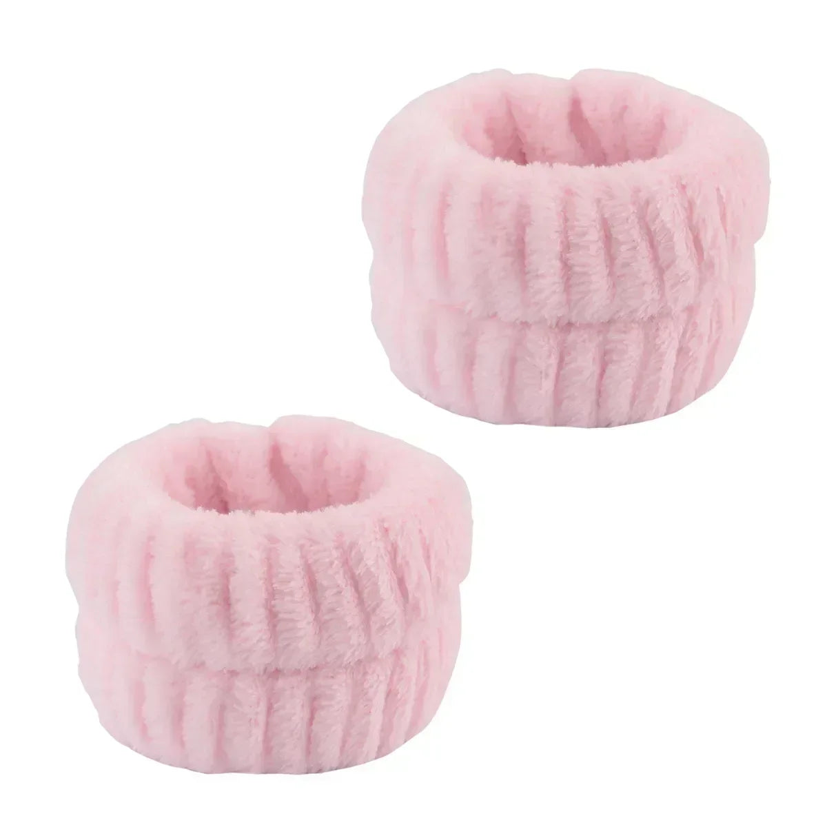 Puffy Spa Headband & Wristbands Set — 3 Pack