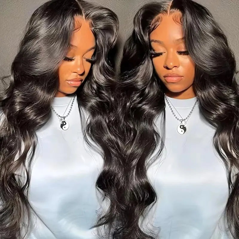 180% Density Brazilian Lace Front Wig | HD 13x4 Bleached Knots Pre-Plucked Transparent Lace Frontal