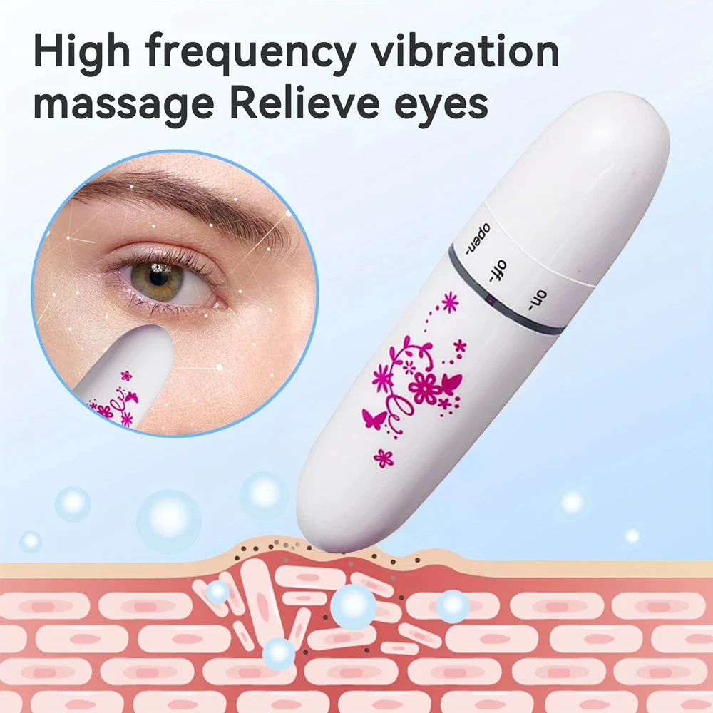 Vibration Eye Massager Pen – Anti-Wrinkle Eye Lift Wand for Dark Circles, Bags & Fine Lines