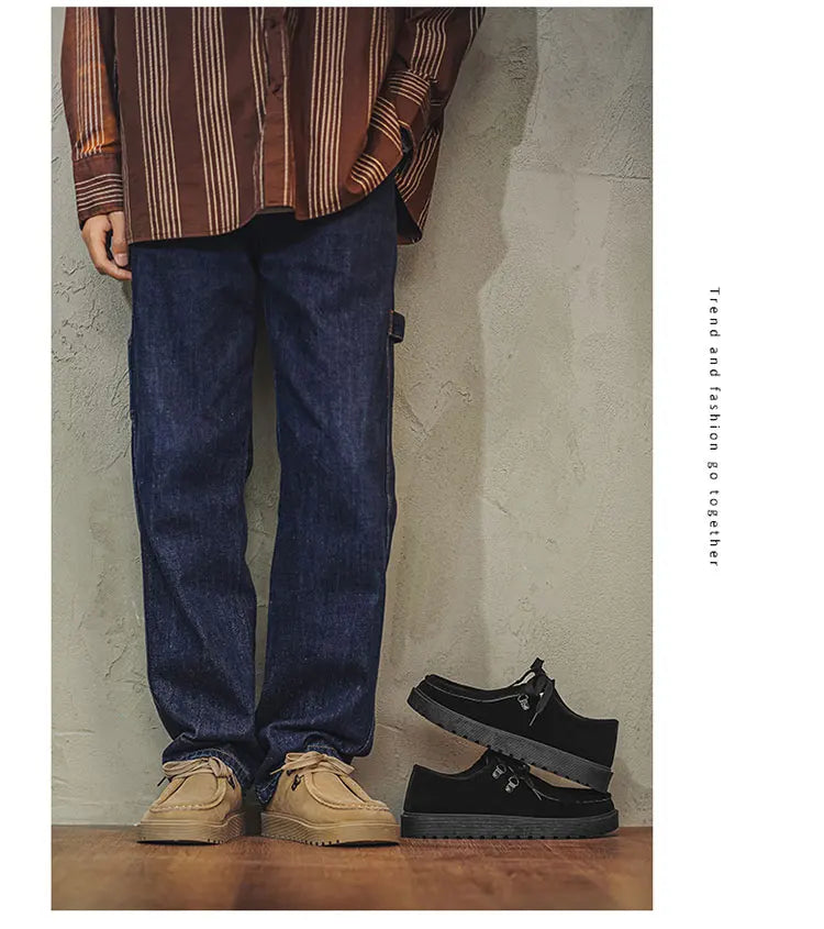Men's Wide Toe Barefoot Retro Casual Walking Shoes