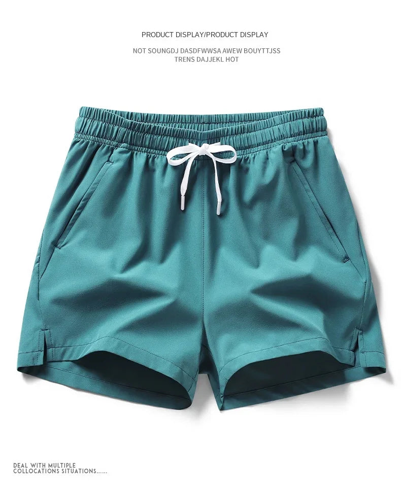 2026summer hot selling sports shorts, running pants, three piece pants, men's and women's zippered pockets, couple's short