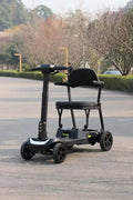 Lightweight 4-Wheel Mobility Scooter for Seniors, Foldable Aluminum