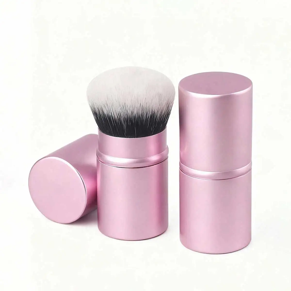 Retractable Professional Face Makeup Brush — Ultra-Soft Blush & Powder