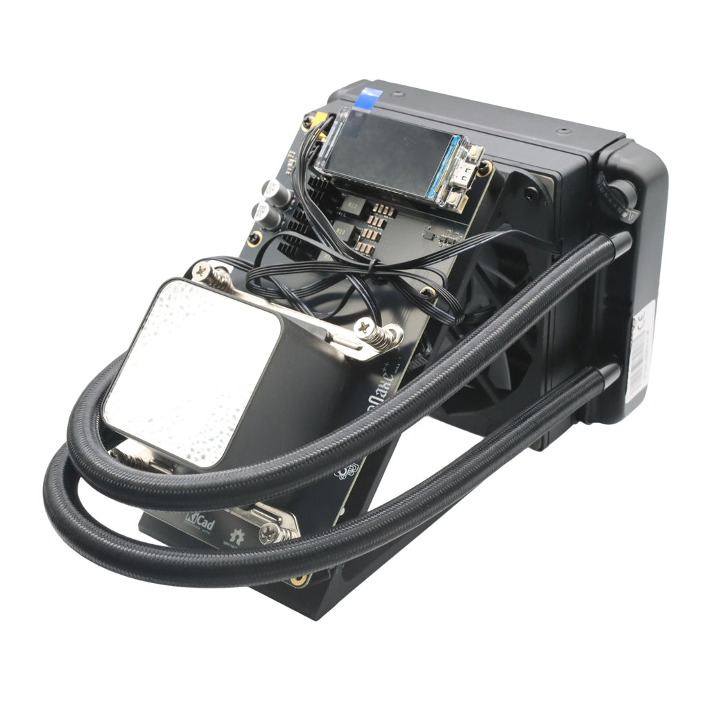 NerdQaxe++ Rev6.1 Hydro Bitcoin Miner – 6TH/s, 100W, SHA-256 Open-Source ASIC