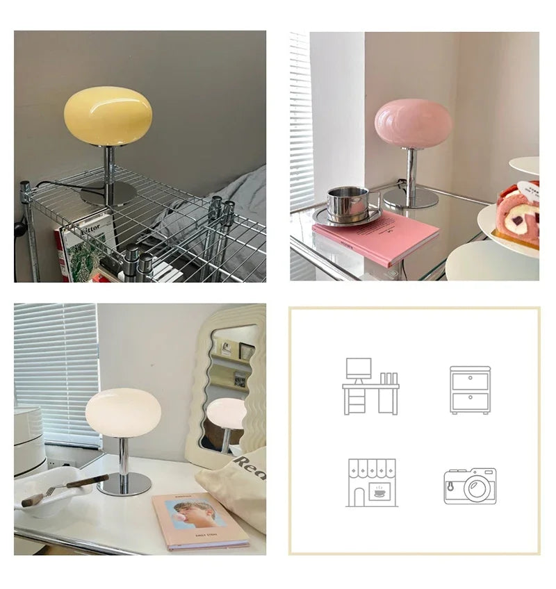 Dimmable USB Table Lamp – Three Light Colors