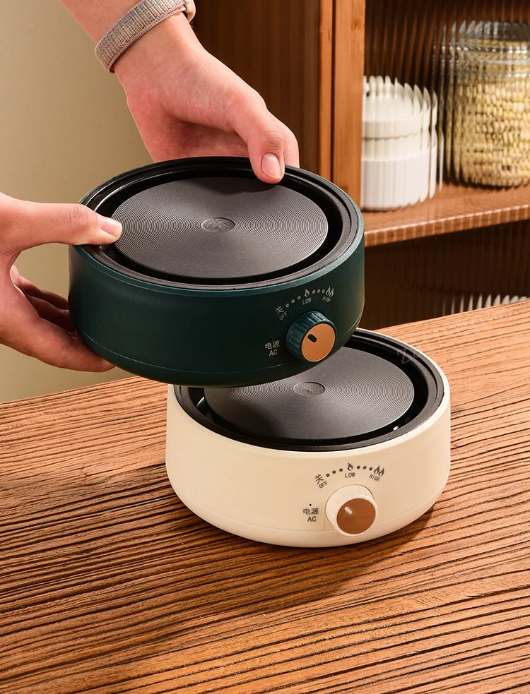 500W Electric Cookware Heating Base — Adjustable Temperature Coffee Stove & Cooking Heater