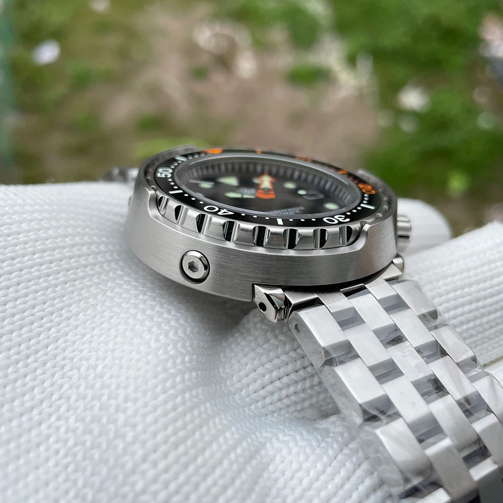 STEELDIVE SD1975C Tuna Can Dive Watch | 300M Waterproof NH35 Movement Ceramic Bezel