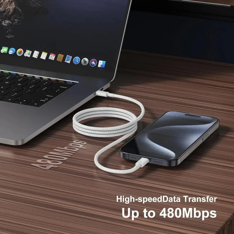 Triple the Cables. Zero the Hassle. — 3-Pack USB-C to USB-C 100W Fast Charging Cable | 1m, iPhone 16/15, Samsung, Xiaomi, Huawei