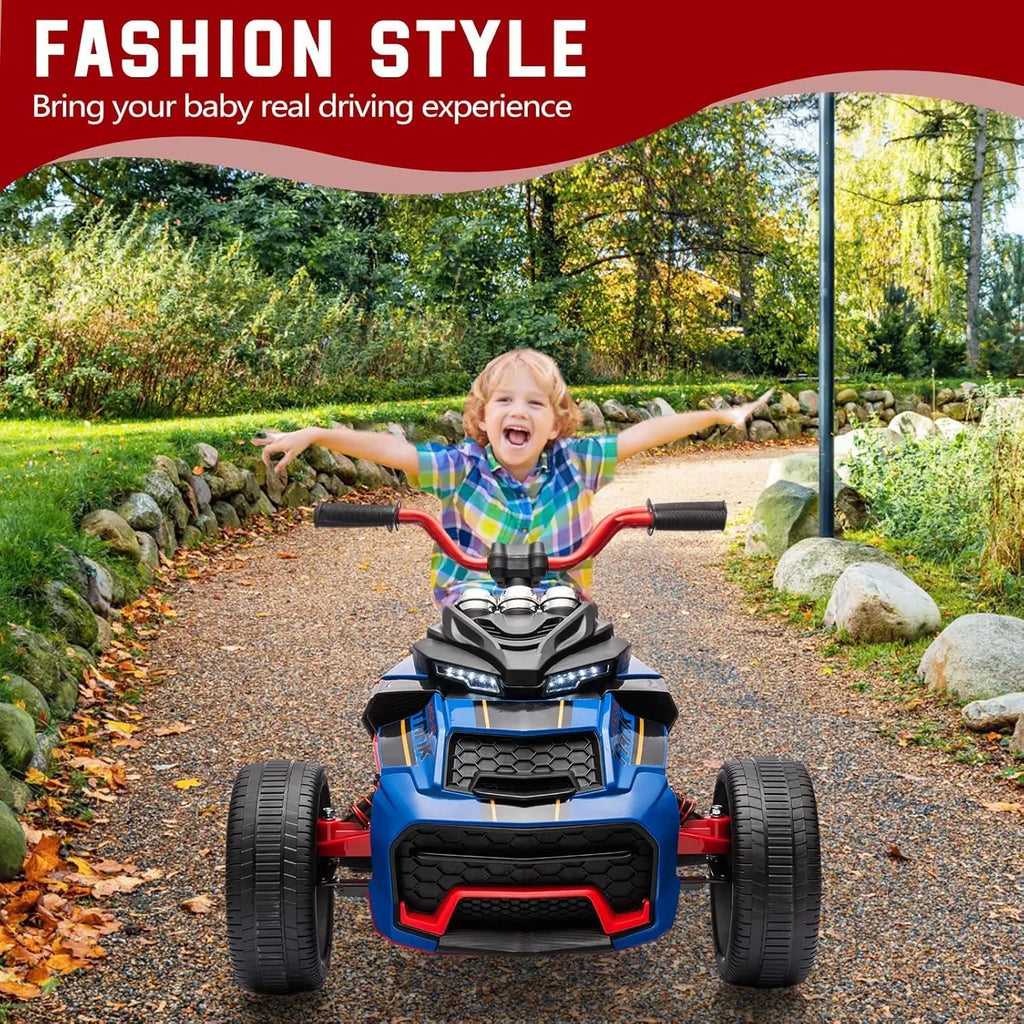 12V Kids Ride-On ATV – Three-Wheel Electric Toy with Remote