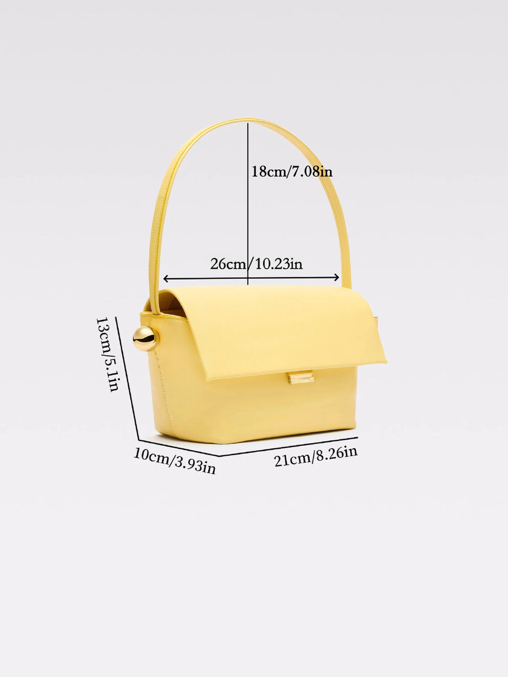 Luxury Soft PU Leather Flap Shoulder Bag – Fashion Designer Evening Clutch Handbag for Women