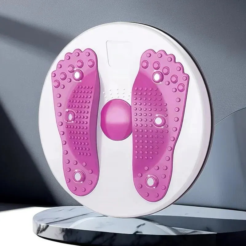 Abdominal Waist Twisting Rotary Fitness Disc — Weight Loss Twist Board Exercise Equipment
