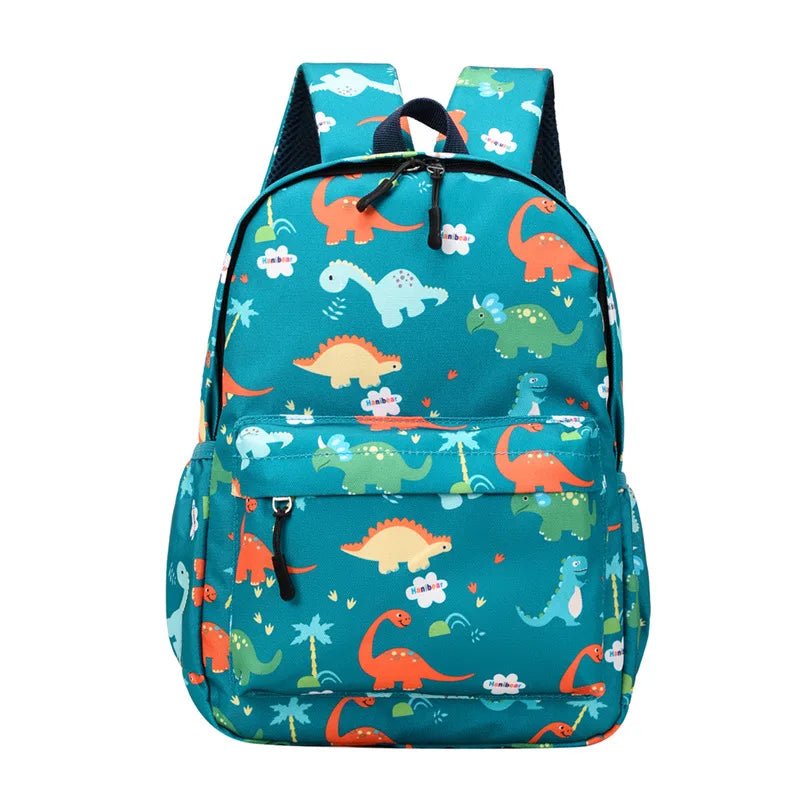 Dinosaur Print Backpack – Kids Kindergarten School Bag
