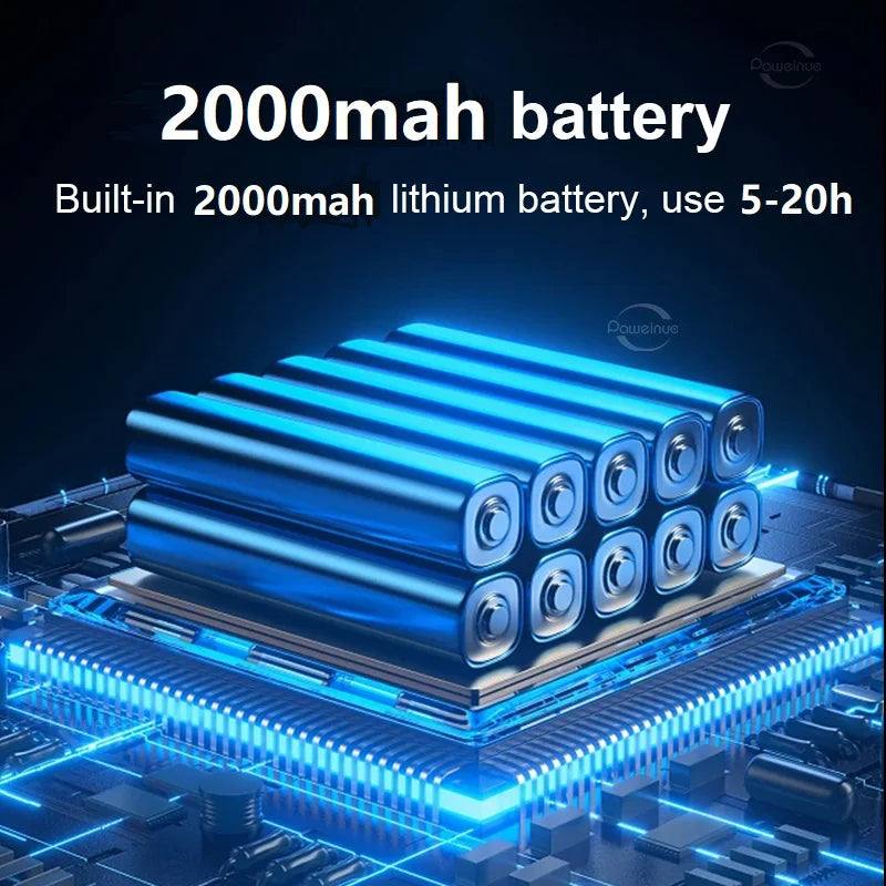 2000W Solar Rechargeable Outdoor LED Camping Lantern