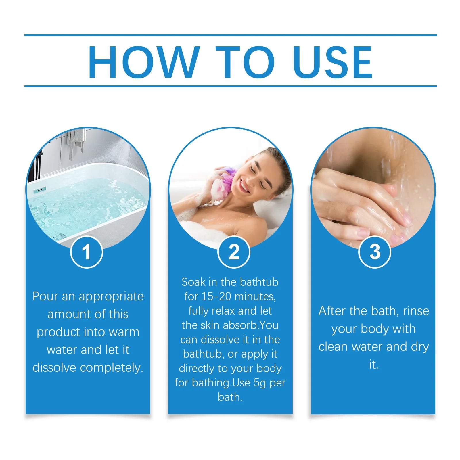 OceAura Epsom Salt Bath Soak – Stress Relief, Deep Cleansing & Moisturizing