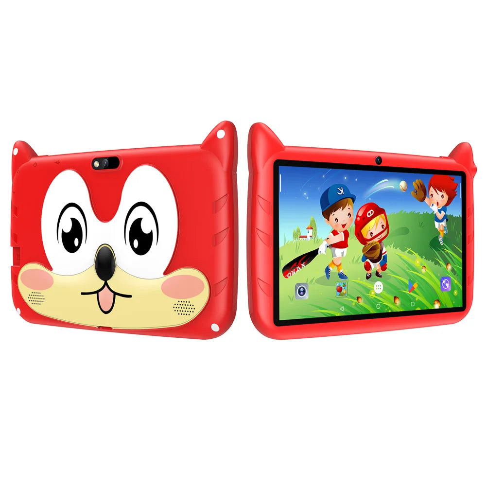 BDF 7" Kids Tablet – 4GB RAM, 64GB, Android 13, 5G Wi-Fi, Dual Camera