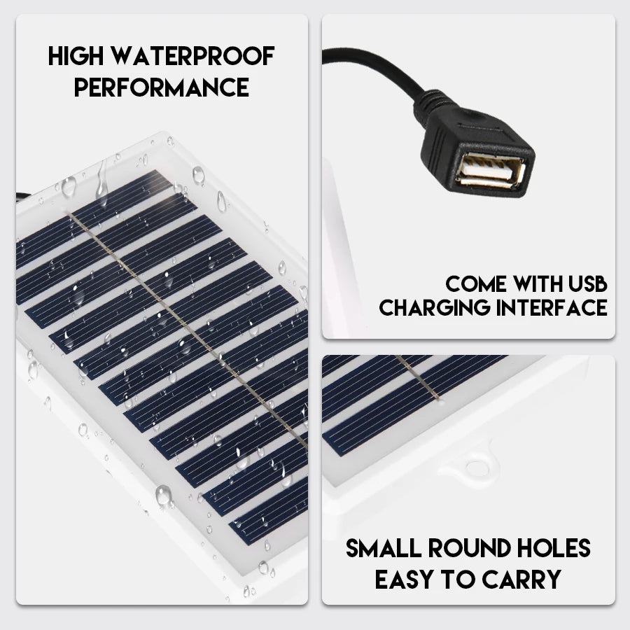 Portable Solar Charger — Foldable Solar Panel for Phones, Power Banks & Outdoor Devices