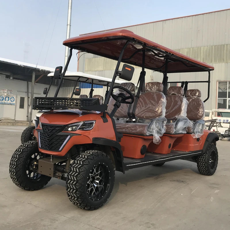 MMC Factory Price Brand New Designed 2 4 6 8 Seater 48V 60V 72V Battery Operated Golf Buggy4000W/15000W Electric Golf Cart