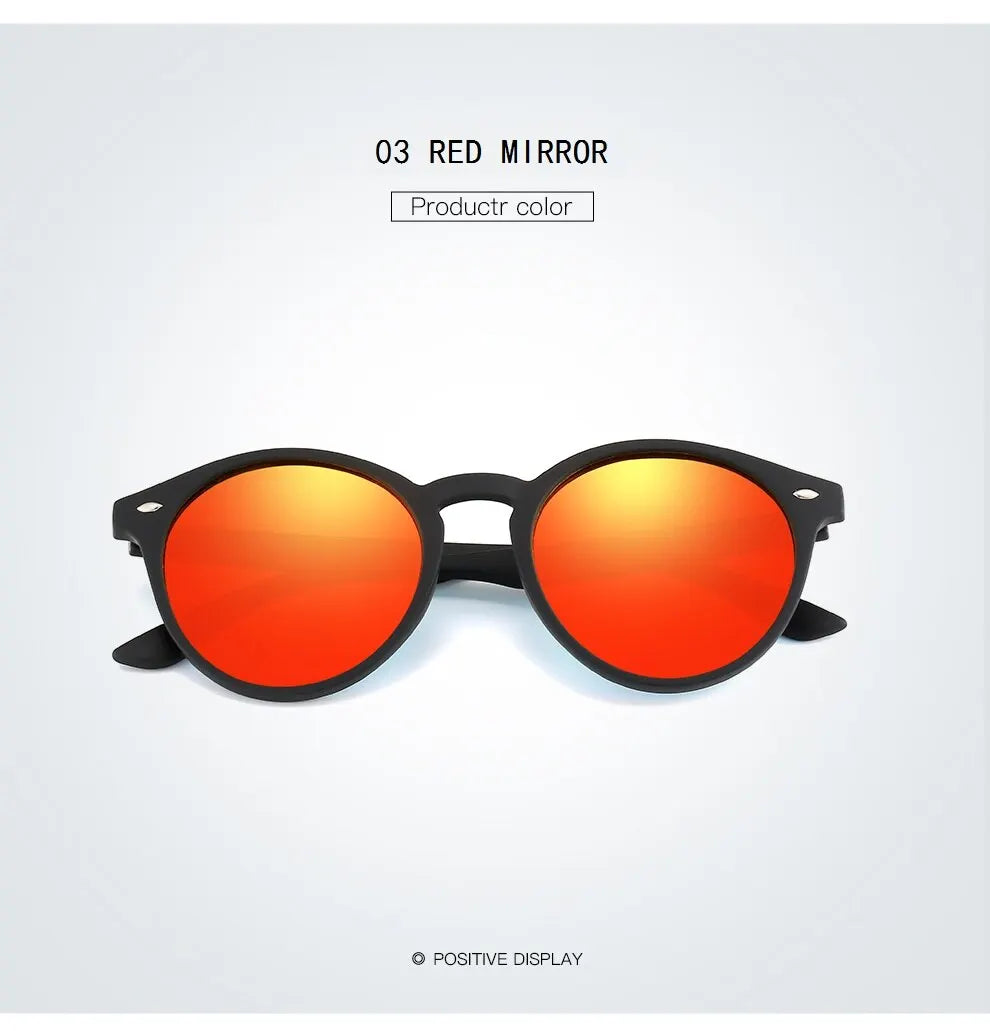 Fashion Round Vintage Sunglasses | Classic Circle Oval UV Protection for Men & Women