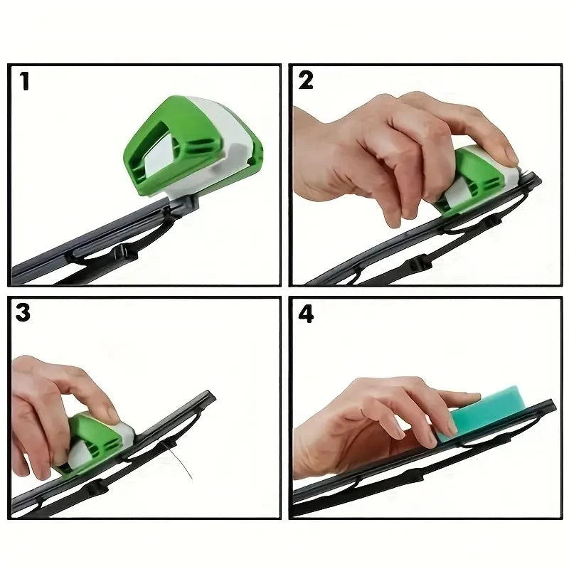 Stop Streaking. Start Seeing. — Universal Car Wiper Blade Repair Tool | Rubber Regroove Cutter, Trimmer & Restorer for Windscreen Wipers