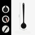 Silicone Back Scrubber Brush – Long Handle Double-Sided Body Deep Cleansing & Exfoliating Massage