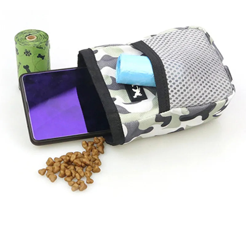 Dog Training Treat Pouch Bag with Waist Clip