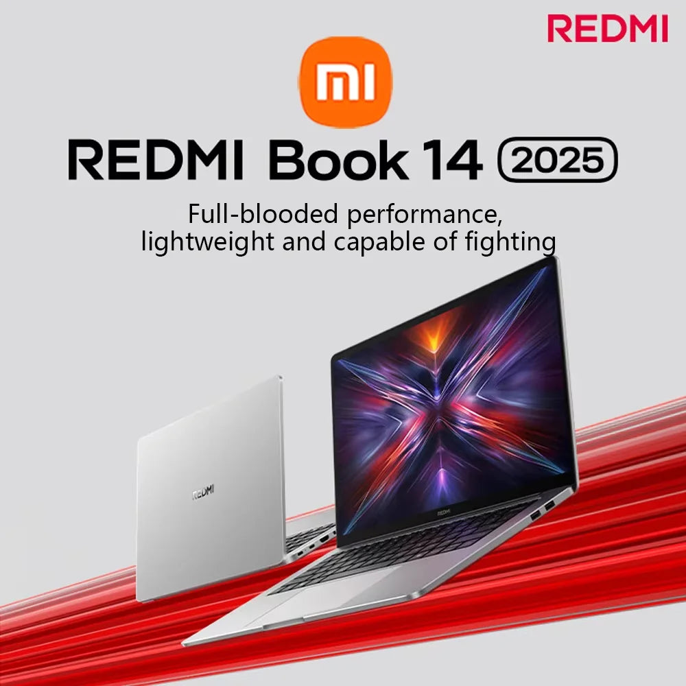 Xiaomi Redmi Book 14 2025 Laptop – Intel Core 5 220H, 2.8K 120Hz Display, 16GB/32GB DDR5, Up to 1TB SSD