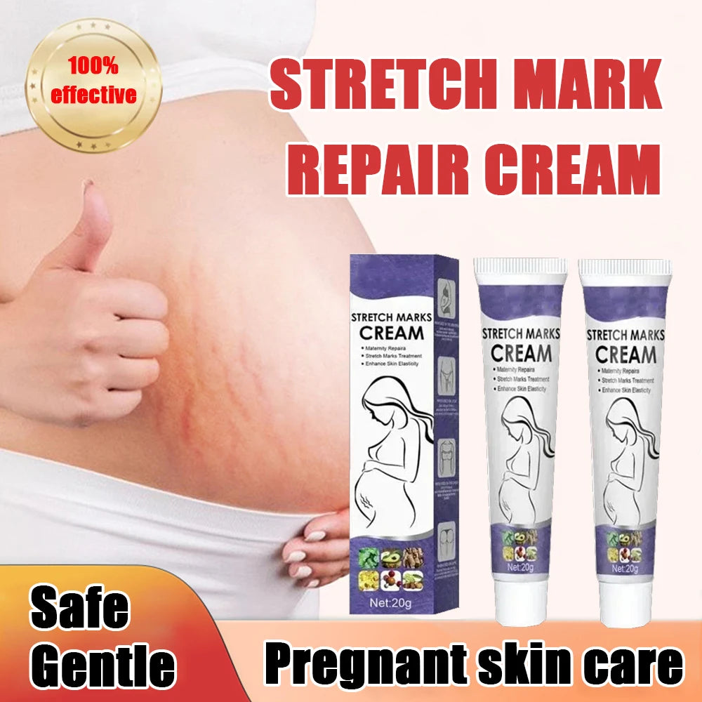 Stretch Mark Vanishing Cream — Buttock, Breast & Body Mark Repair, Firming Maternity Skin Care