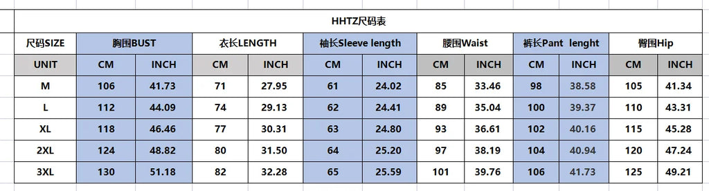 Men's 3D Print Long Sleeve T-Shirt & Jogger Pants Street Tracksuit
