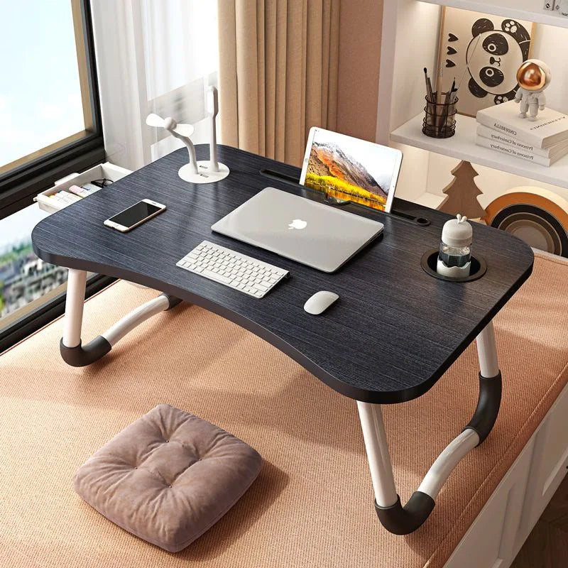 Laptop table bed desk foldable table study table