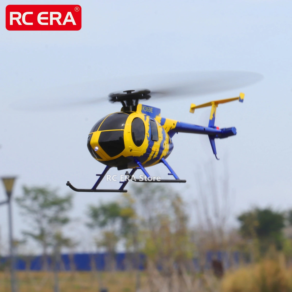 RC ERA C184 Mini MD500 Scale Micro RC Helicopter with Optical Flow Sensor – Adult & Beginner Hobby Toy