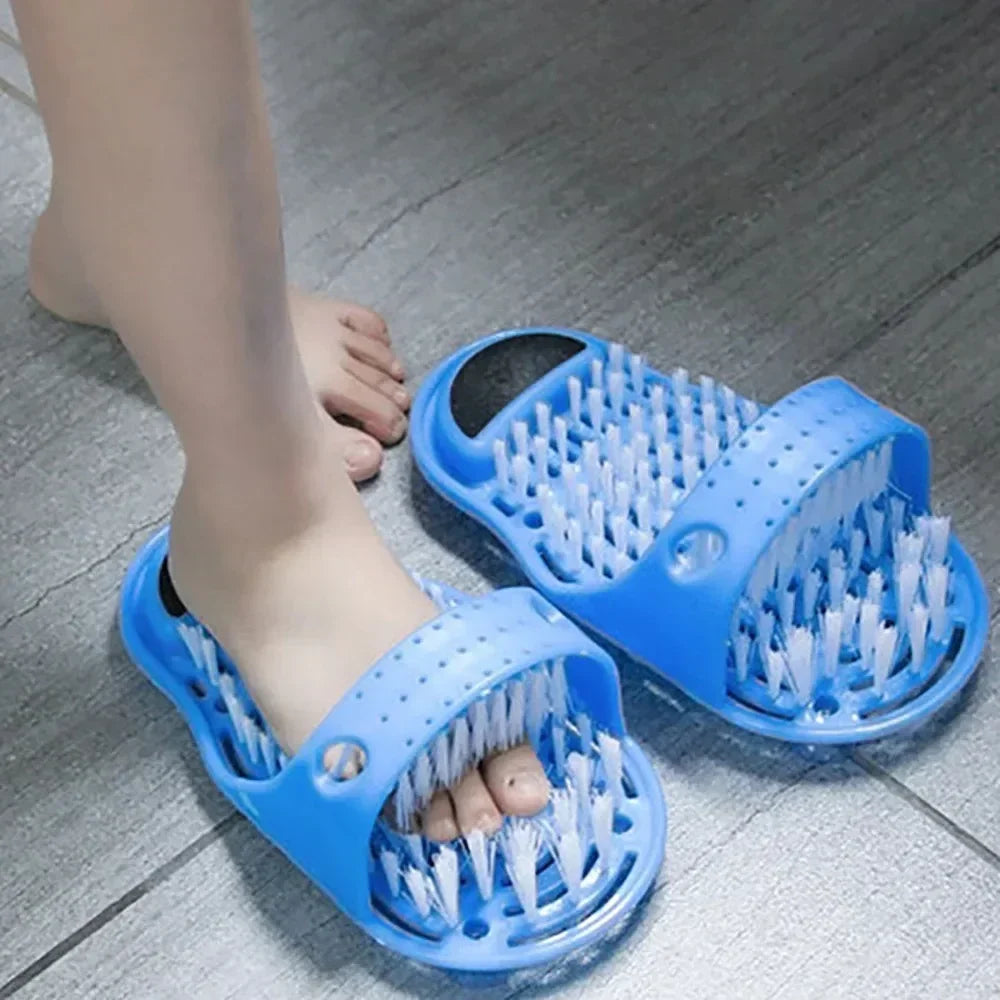 Shower Foot Scrubber Massager – Spa Exfoliating Foot Brush & Dead Skin Remover for Bathroom