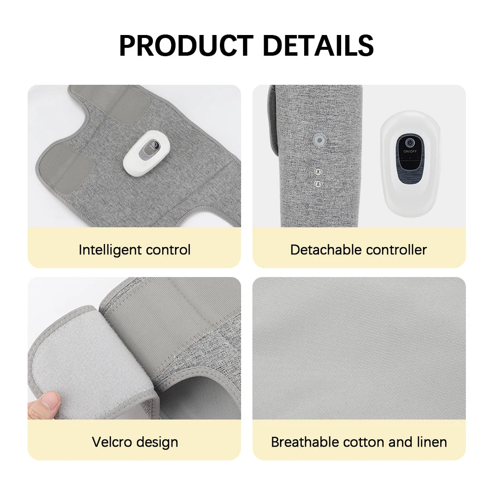 Wireless 360° Air Pressure Calf Massager — 3-Mode Airbag Leg & Foot Circulation Booster