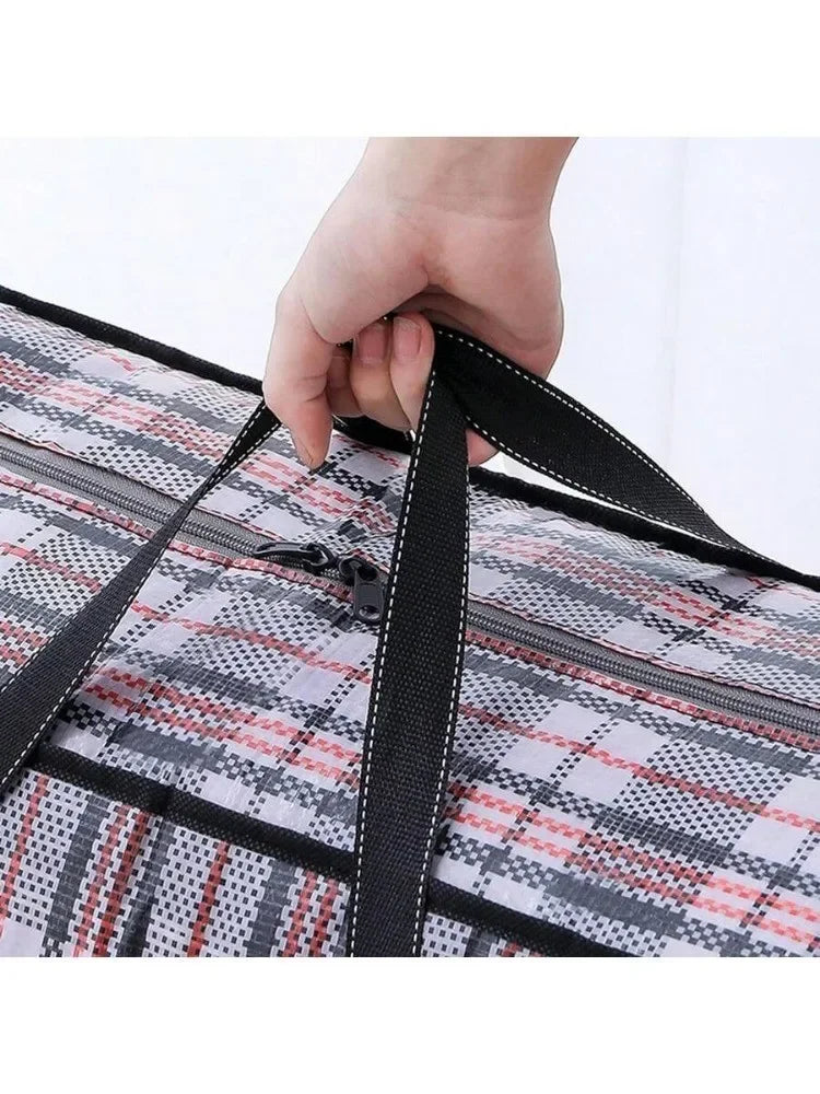 Large Capacity Quilt & Blanket Storage Bag – Dustproof Wardrobe Organizer for Clothes, Pillows & Moving