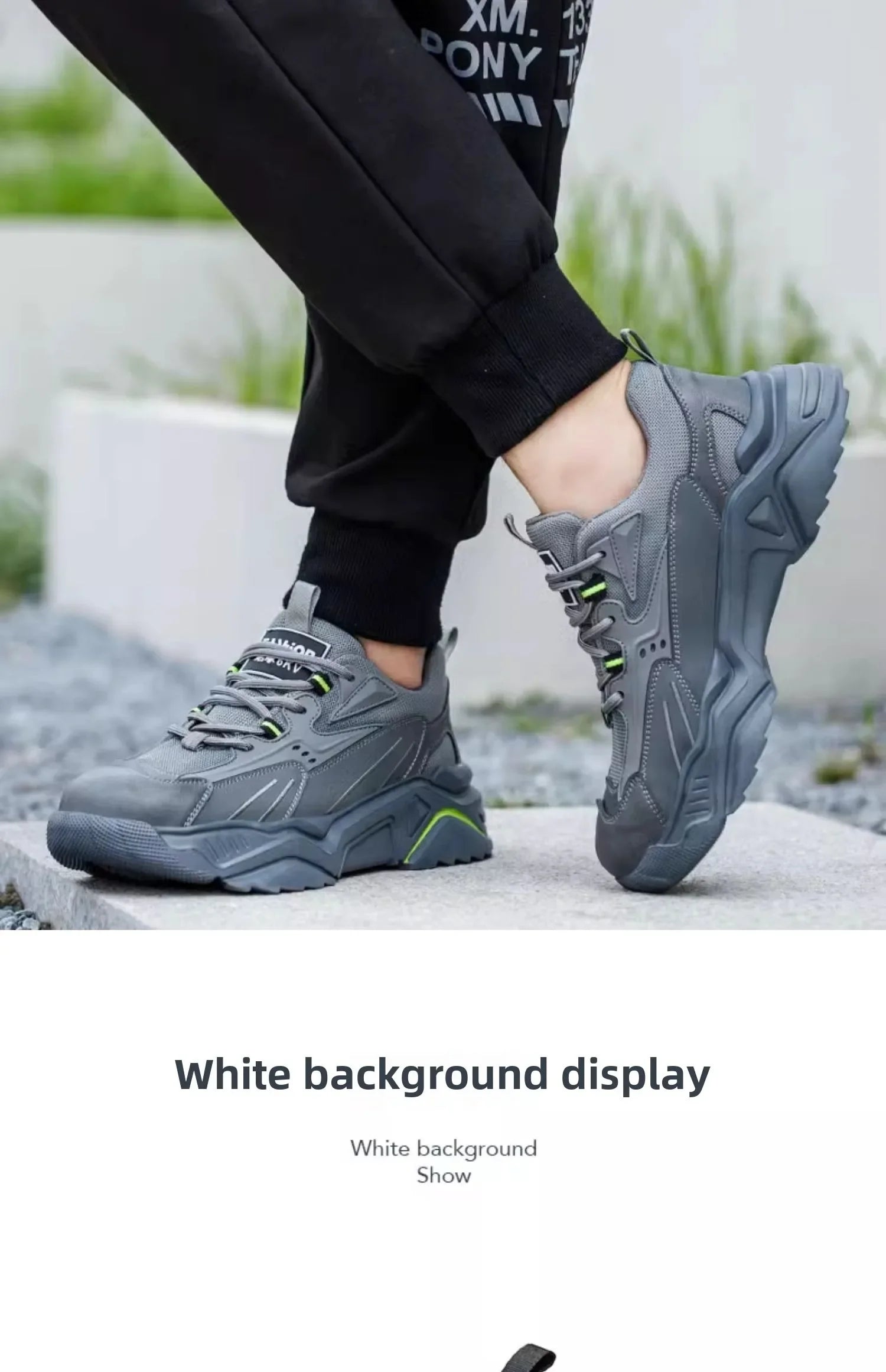 Steel Toe Safety Sneakers – Kevlar Anti-Puncture Insulated Work Shoes